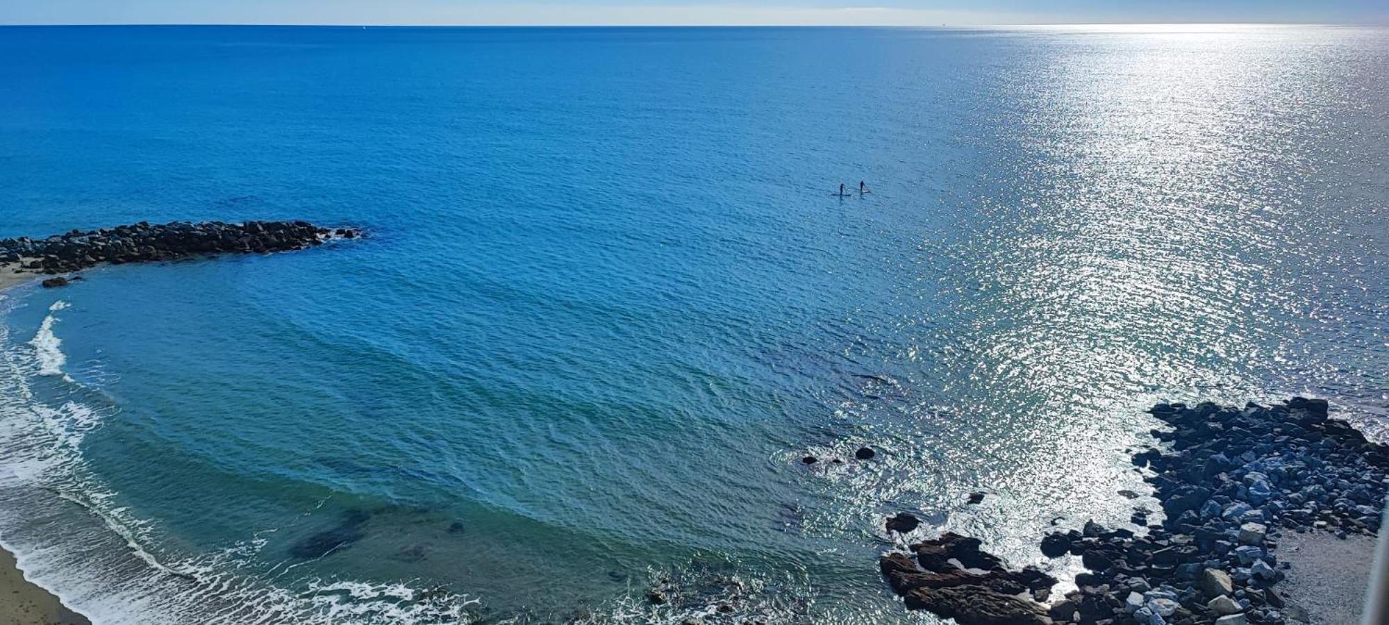 Primera Linea De Playa Benalmadena La Perla Playa Paraiso Экстерьер фото