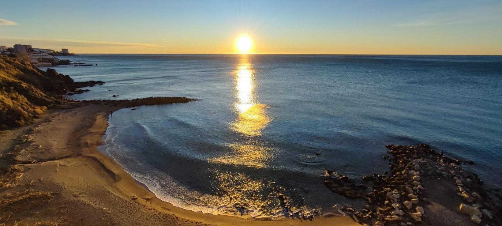 Primera Linea De Playa Benalmadena La Perla Playa Paraiso Экстерьер фото