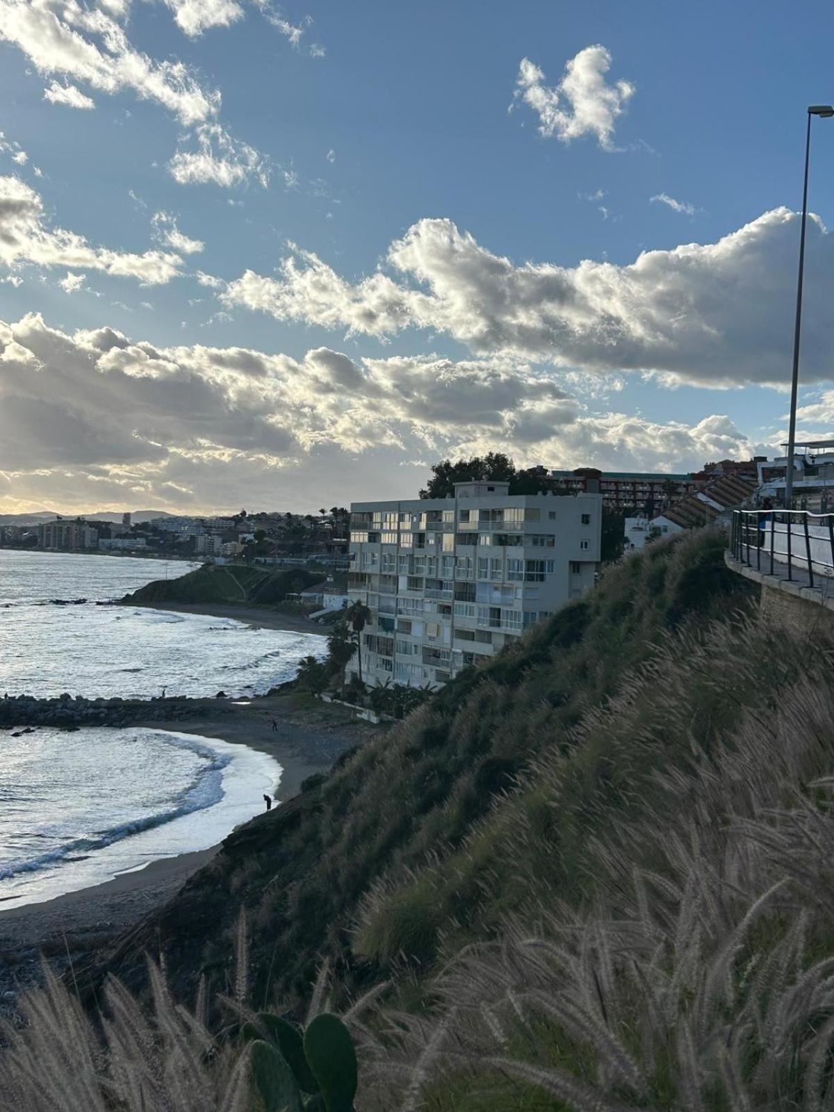 Primera Linea De Playa Benalmadena La Perla Playa Paraiso Экстерьер фото
