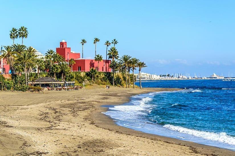 Primera Linea De Playa Benalmadena La Perla Playa Paraiso Экстерьер фото